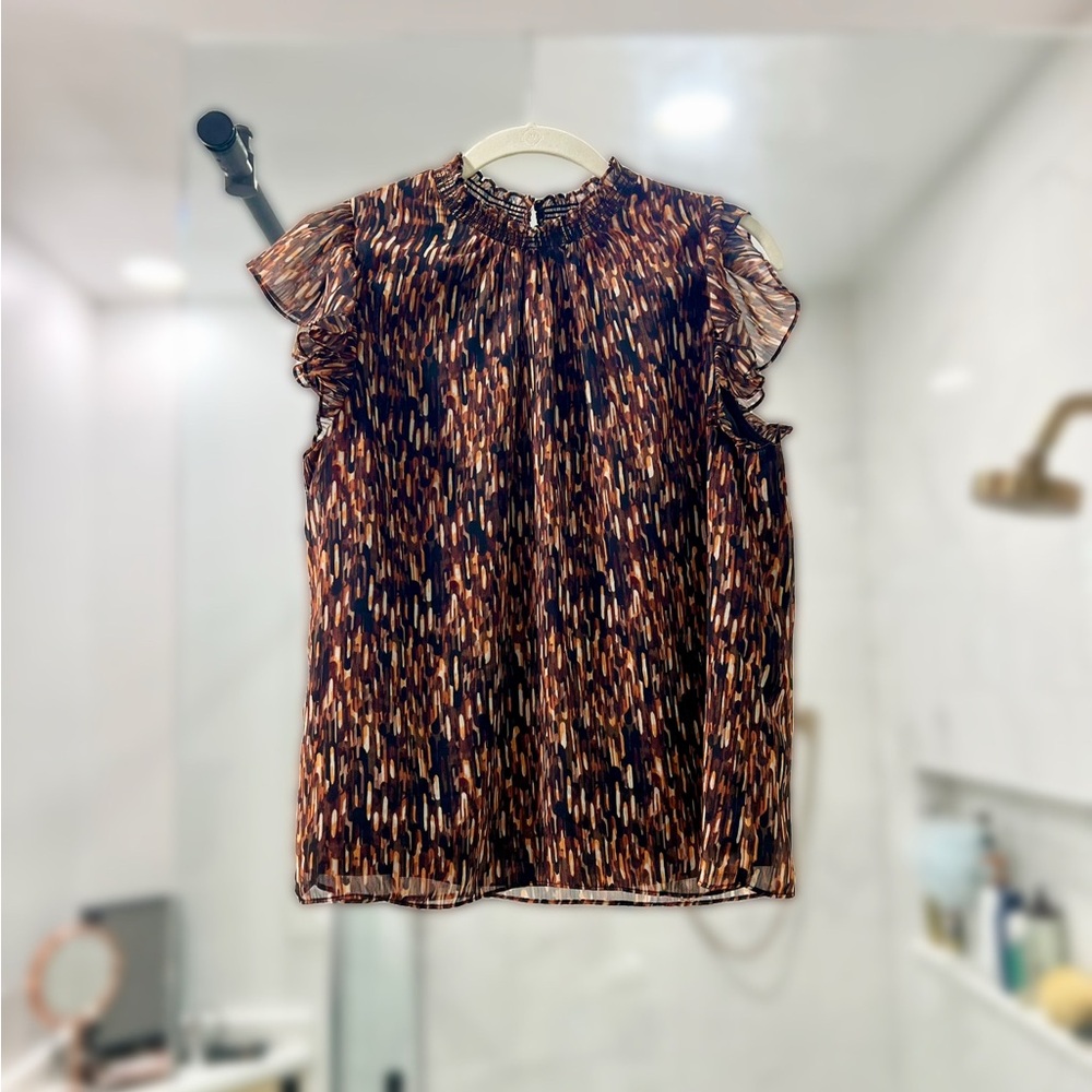 Chic Multicolor Fall Blouse